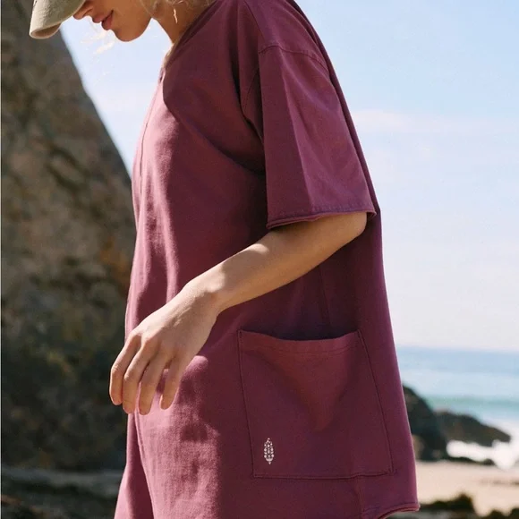 Free people Hot shot romper tee new without tags - Picture 7 of 10